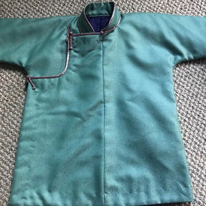 NEW Stunning Silk Handmade Padded Jacket Mongolia